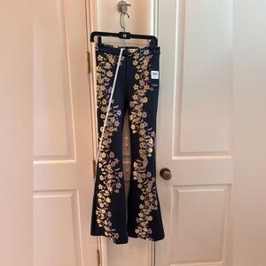 Cynthia Rowley SOLD OUT Metallic Bonded Pants NEW W/ TAG